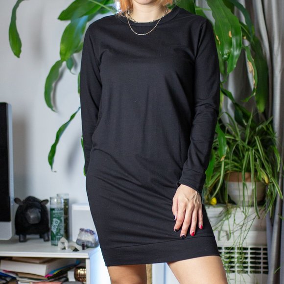 Black Jersey Dress by The Label - Picture 2 of 3